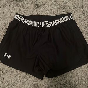 black under armour shorts